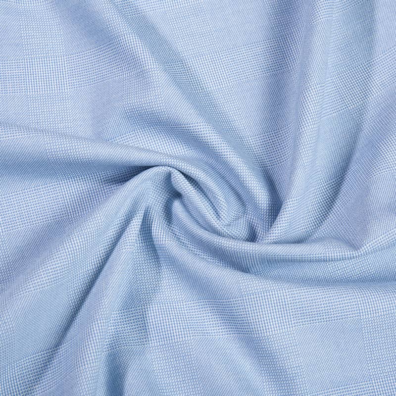FX55682 Fashion TR Poly Viscose avec un tissu de chèque teint en fil en spandex pour les uniformes scolaires